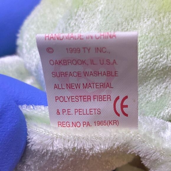 Rare/retired mint condition Ty Beanie Baby Goochy the Jellyfish - Picture 11 of 12